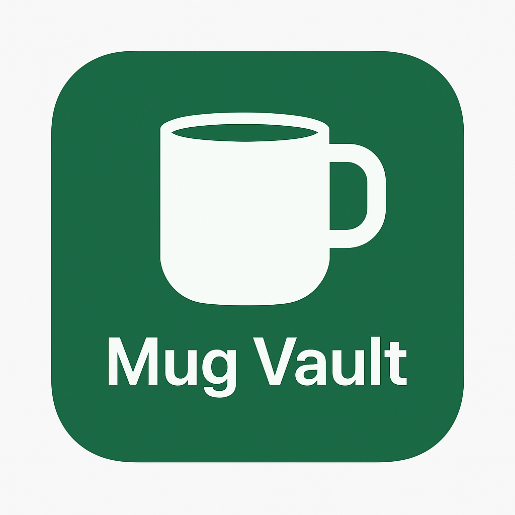 Mug Vault shelf